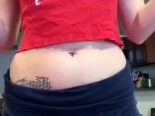 Amateur video of Blond teen masturbates with dildo