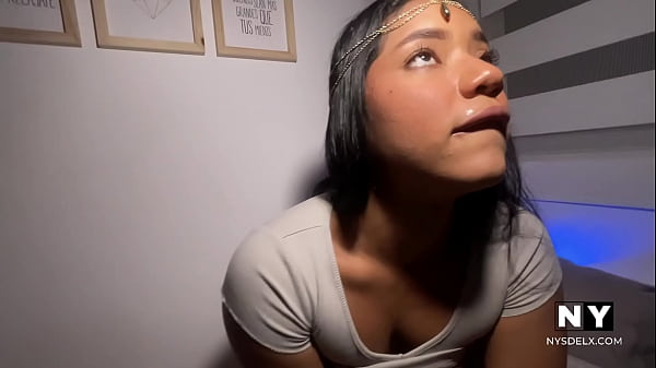 cute brunette with big booty makes bbc cum -amateur couple- nysdel