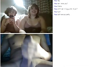Omegle big cock reaction